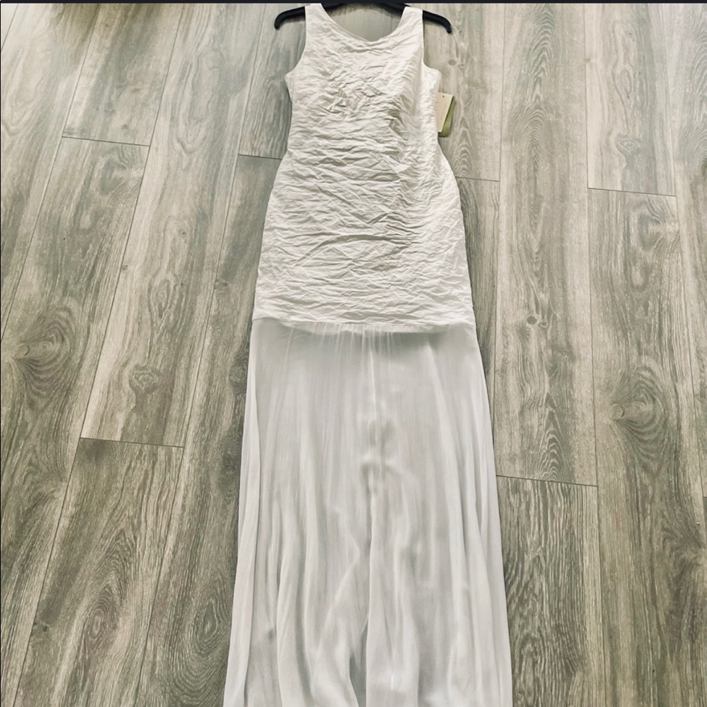 Nicole Miller Artlier Sheer Cut Out Dress Nwt Size 10. Very Stretchy. Retail480